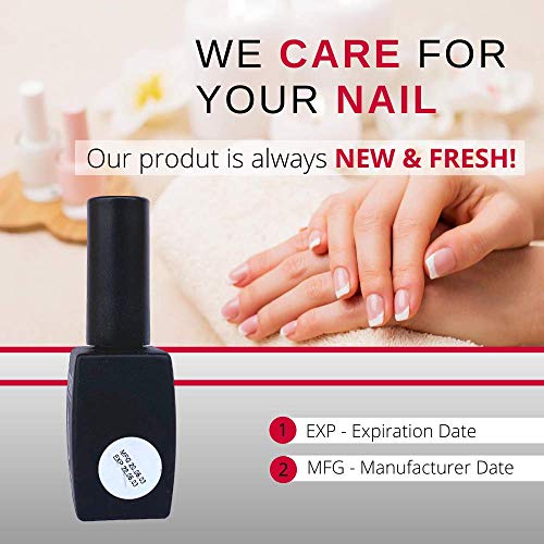 Professional Rubber Top & Base Gel Set By Kodi 8ml 0.27 oz Soak Off