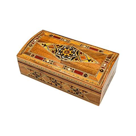 Caja de madera hecha a mano para joyas de limón Cover