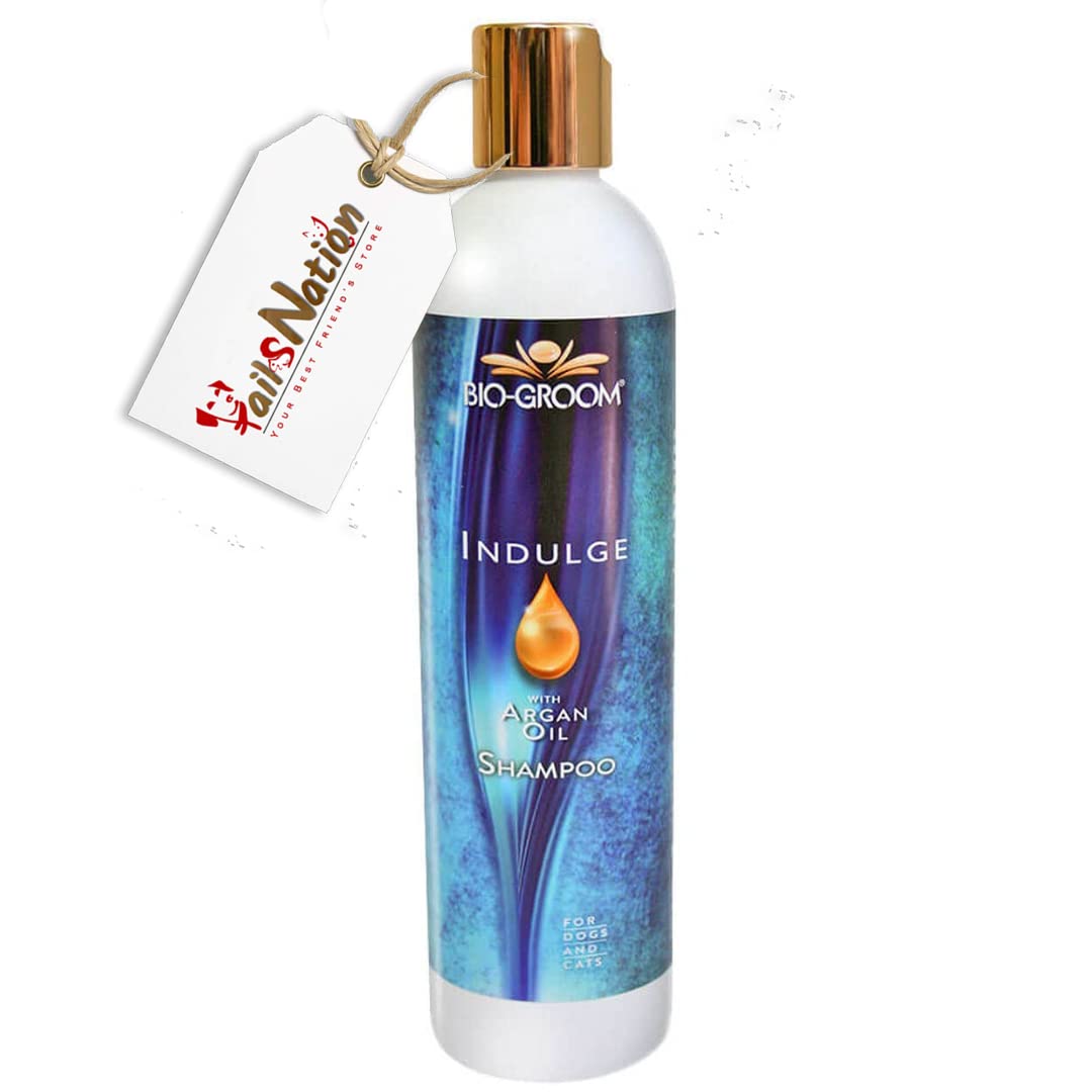 BioGroom Premium Cruelty-Free Shampoo for Dogs & Cats | USA Made X Tails Nation | Natural Ingredients | Soap-Free (Indulge Sulfate-free Pure Argan 355ML) | Sulfate-Free Pure Argan Oil Shampoo for Dogs, Replenish Dogs Moisture and Maintain Coat Health (B0BTTKTLLM) Amazon Price History, Amazon Price Tracker