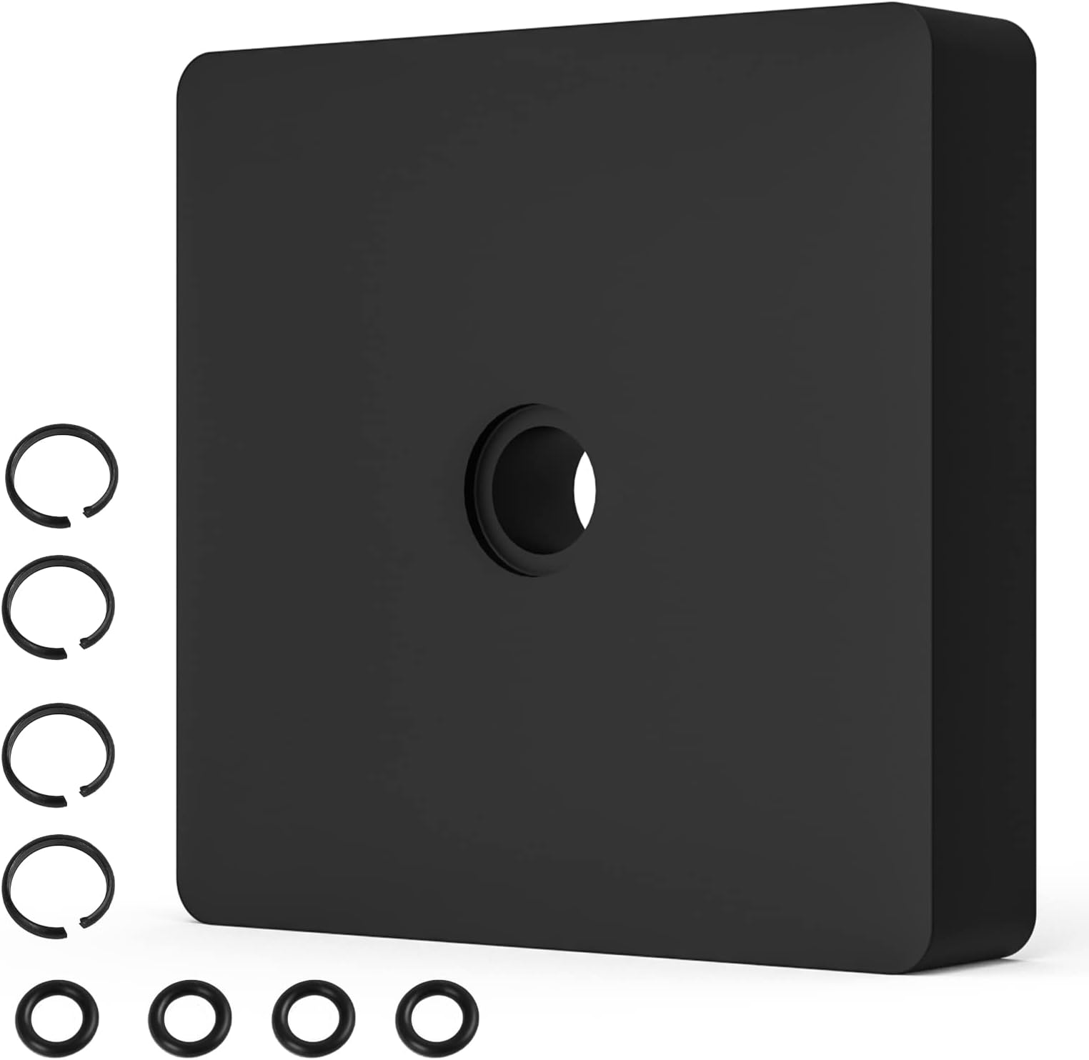 3/8" Impact Wrench Socket Retainer Ring Impact Retaining Ring Clip with O-Ring fits Milwaukee Type Wrenches - 4 Sets,(Included Anvil Retaining Ring Install Tool) Impact Wrench Tool Parts