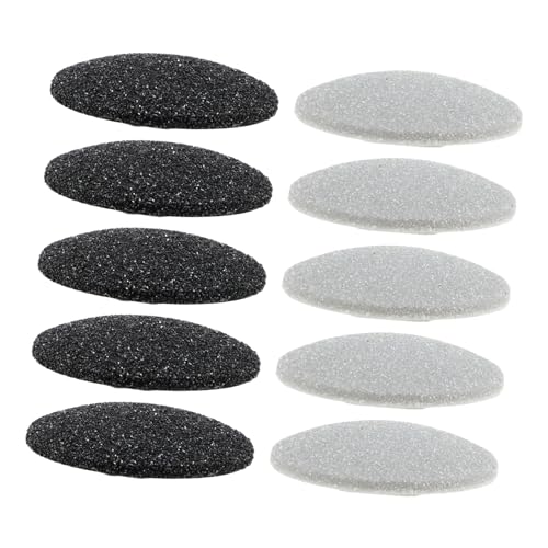 Gogogmee 10Pcs Electric Foot File Replacement Heads for Care Durable Remover Tools Includes Grinding Heads for Home