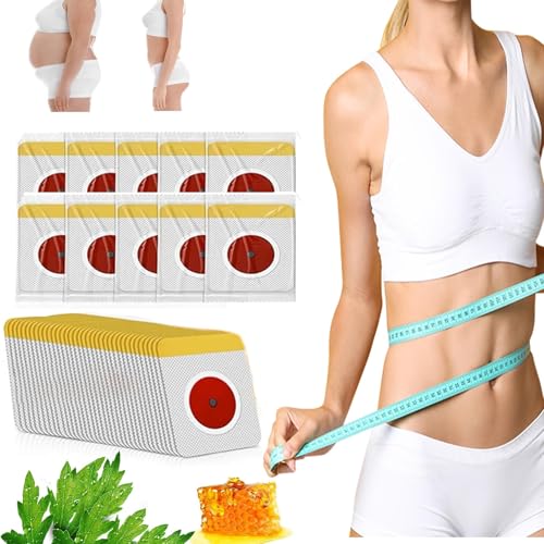 60 Stück Bienengift Pflaster zum Abnehmen, Bee Venom Pflaster, Bienengift Lymphdrainage Schlankheitspflaster, Slimming Patch Lymphatic Drainage, Abnehmen Pflaster für Personen...