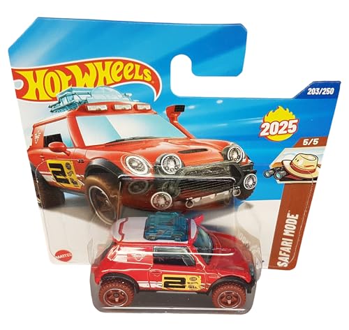 Image of Hot Wheels Lil Roar Safari Mode Ages 3 Years and Up 203 /250 (Red)