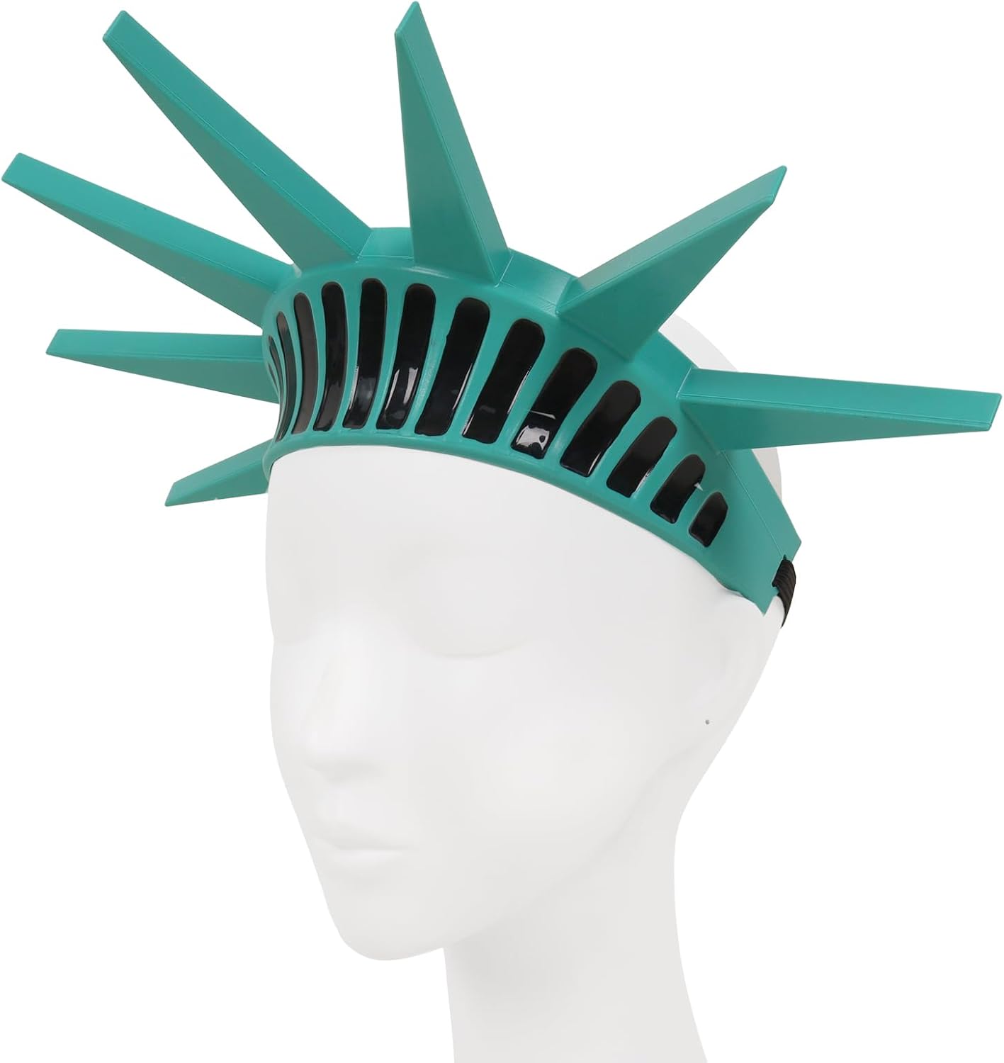 COSYEARS Statue of Liberty Headband Crown Headwear for Independence Day Party Costume Cosplay Accessories