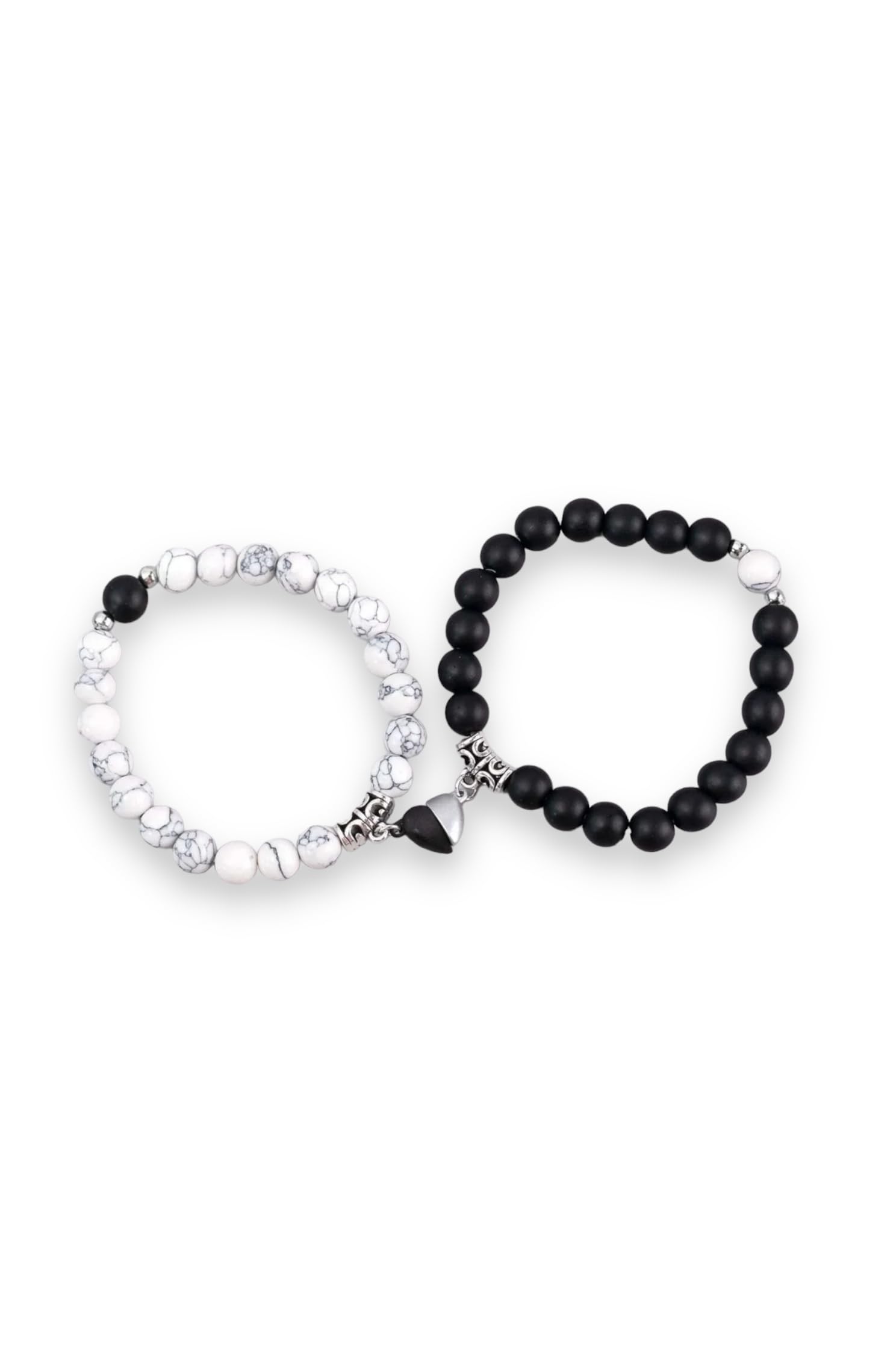 Elegant Attire club Couple Bracelet Gifts Heart Shape Alloy Magnet Wristband Stone Beaded Bracelet Couple Magnetic Distance Bracelet For Unisex Adult (B09SCTLJT9) Amazon Price History, Amazon Price Tracker