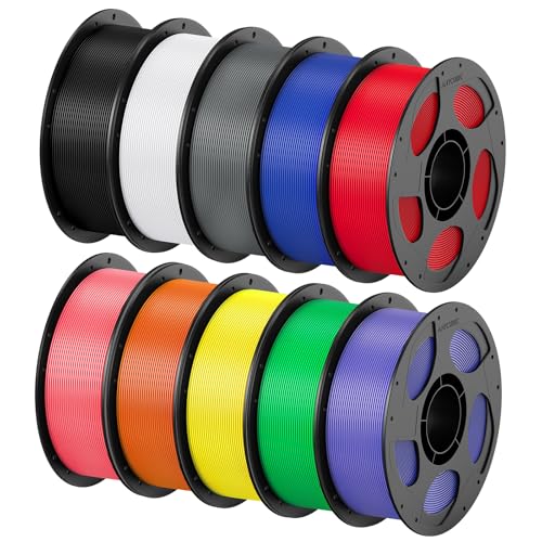 ANYCUBIC PETG Filament 1.75mm Bundle, 3D Printer Filament, Dimensional...