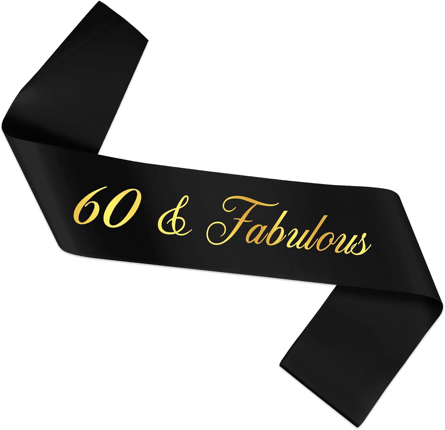 Feliz Cumpleaños Sash Happy Birthday Sash For Women Men Spanish Carnival Mexico Theme Birthday Party Decoration Supplies (Black-Gold)