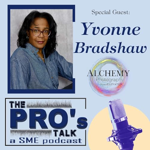 Page de couverture de the PROs Talk - Episode 25 Yvonne Bradshaw