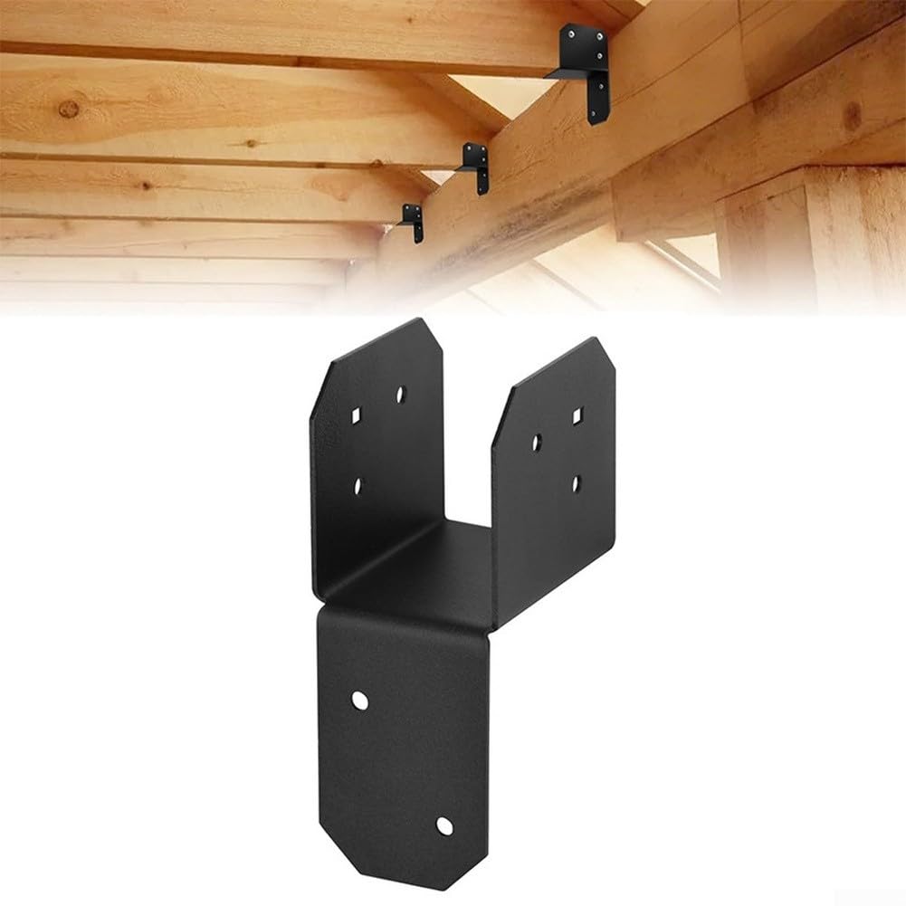 Connettore Travi Pergola Acciaio 4 Fissaggio Connettore Travi(3 By 3.5 Inches)