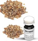 Myrrh Essential Oil / 100% Pure Myrrh Undiluted Essential Oil Premium Quality (50 ML, NATURAL)