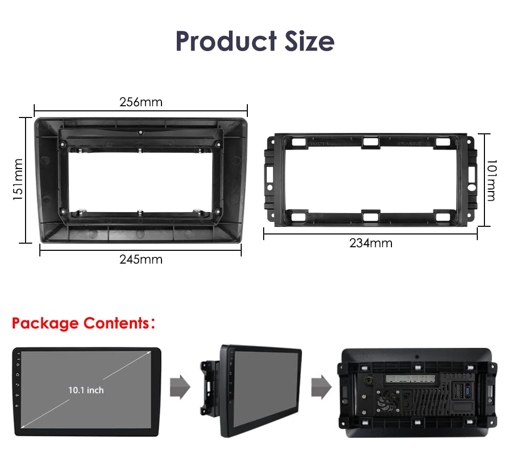 Android Autoradio Mit GPS - 7 Zoll Touchscreen + Rückfahrkamera