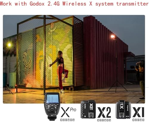 Image of Godox V1 V1-N TTL Camera Flash for Nikon Flash Speedlight,76Ws Round Head
