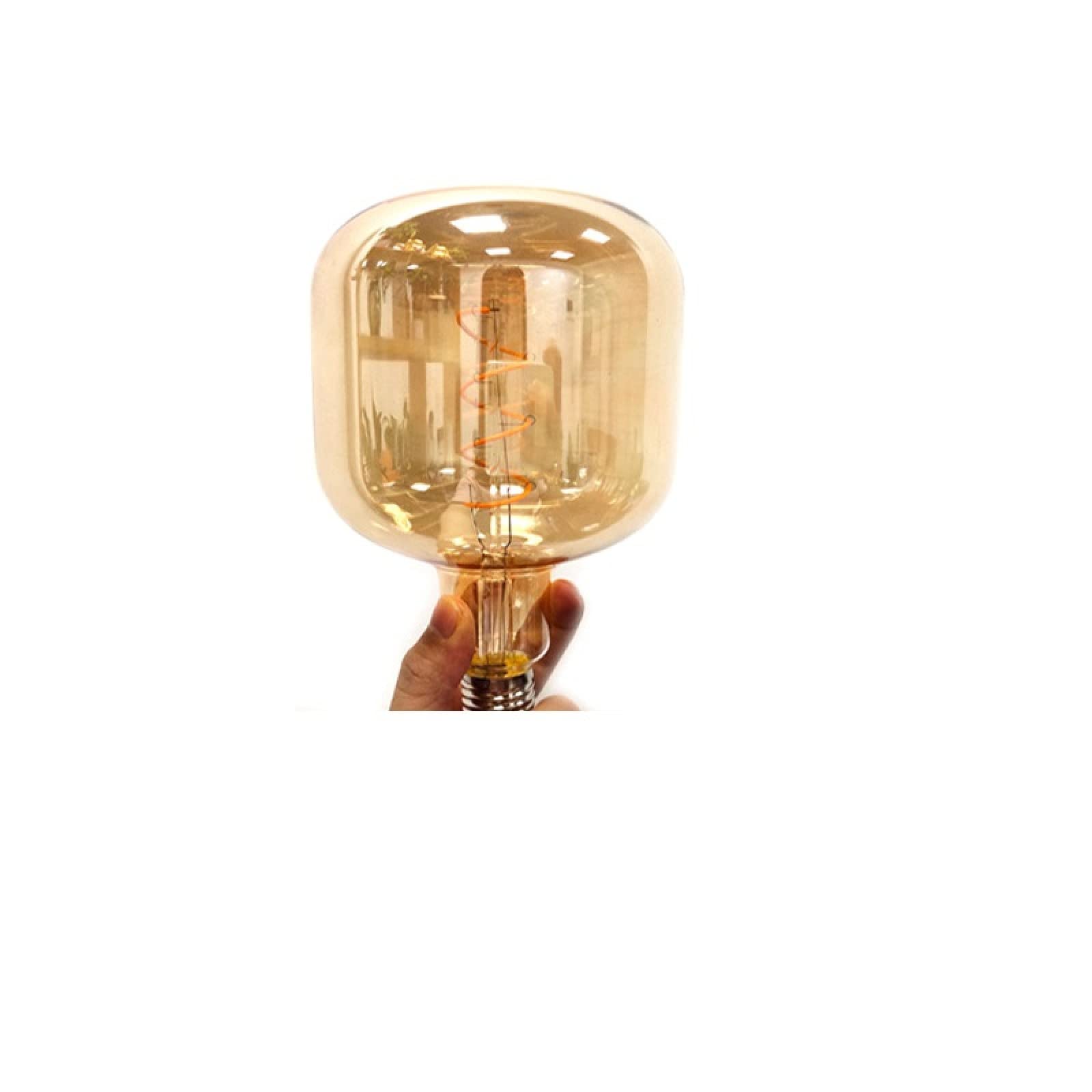 LEEVUS Ampoule Edison vintage 1 pièce rétro Edison E27 220 V 4 W rétro spirale filament LED lampe économie d'énergie éclairage LED 07
