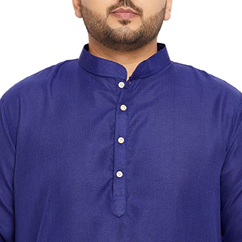 Image of Bigbanana Plus Size Men Regular Fit Kurta