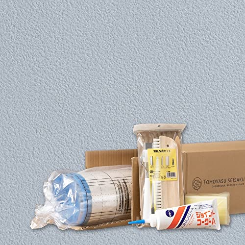 TOMOYASU のり付き壁紙 施工道具7点付き 15m 幅92cm 【CC-TS113】 ●ジョイントコーク:ホワイト JQ3 カラー
