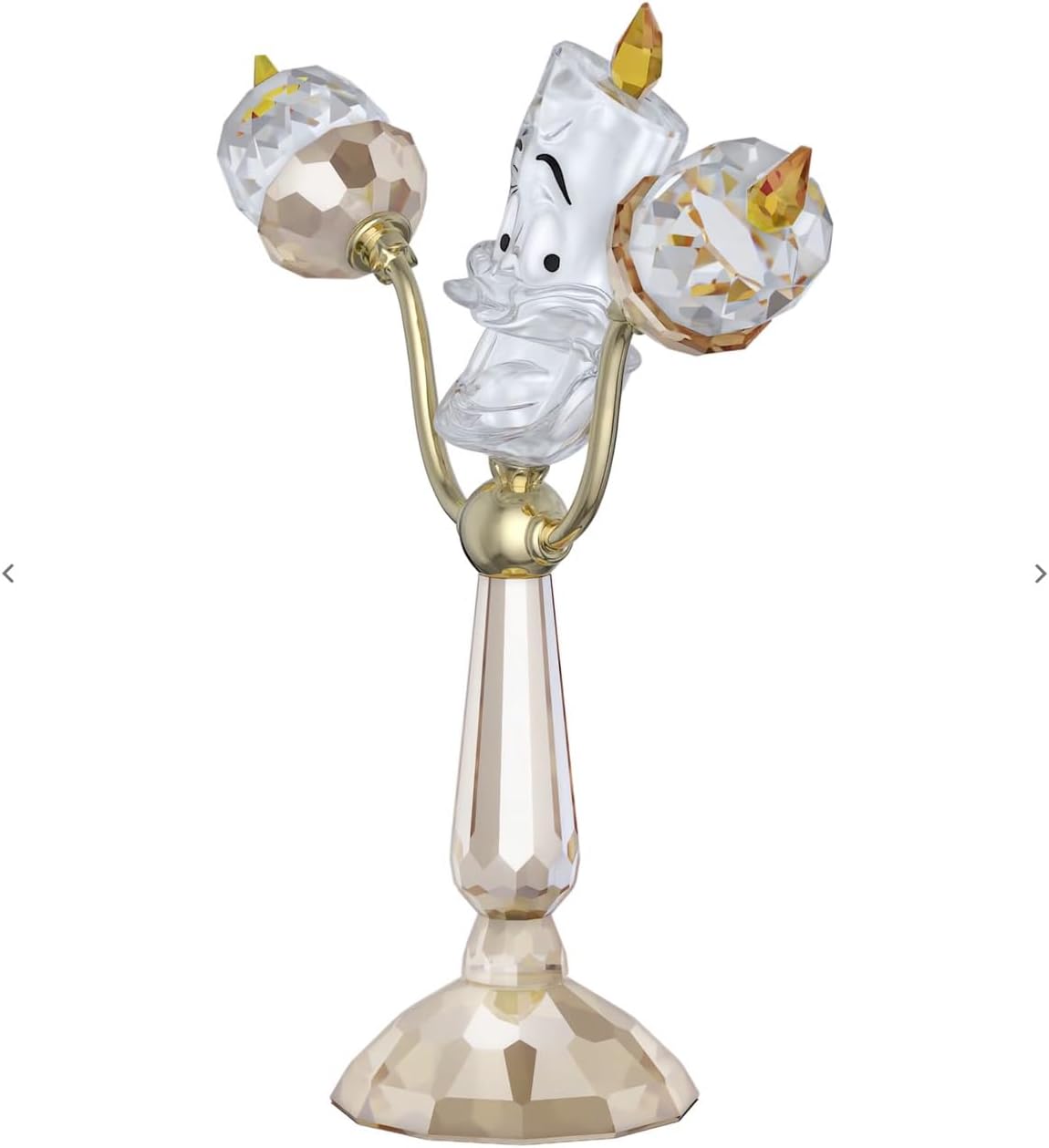 Swarovski Beauty and The Beast Lumiere Collectible Figurine