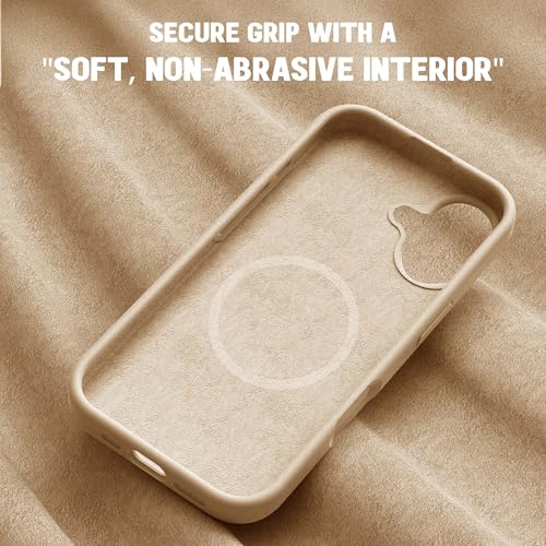 Image of Kratos Soft Silicone Case Cover Compatible with iPhone 16 Plus - Everyday Comfort Protection, Wireless Magnetic Charging Case with Raised Edge Camera & Screen Protection, Shock-Resistant Design