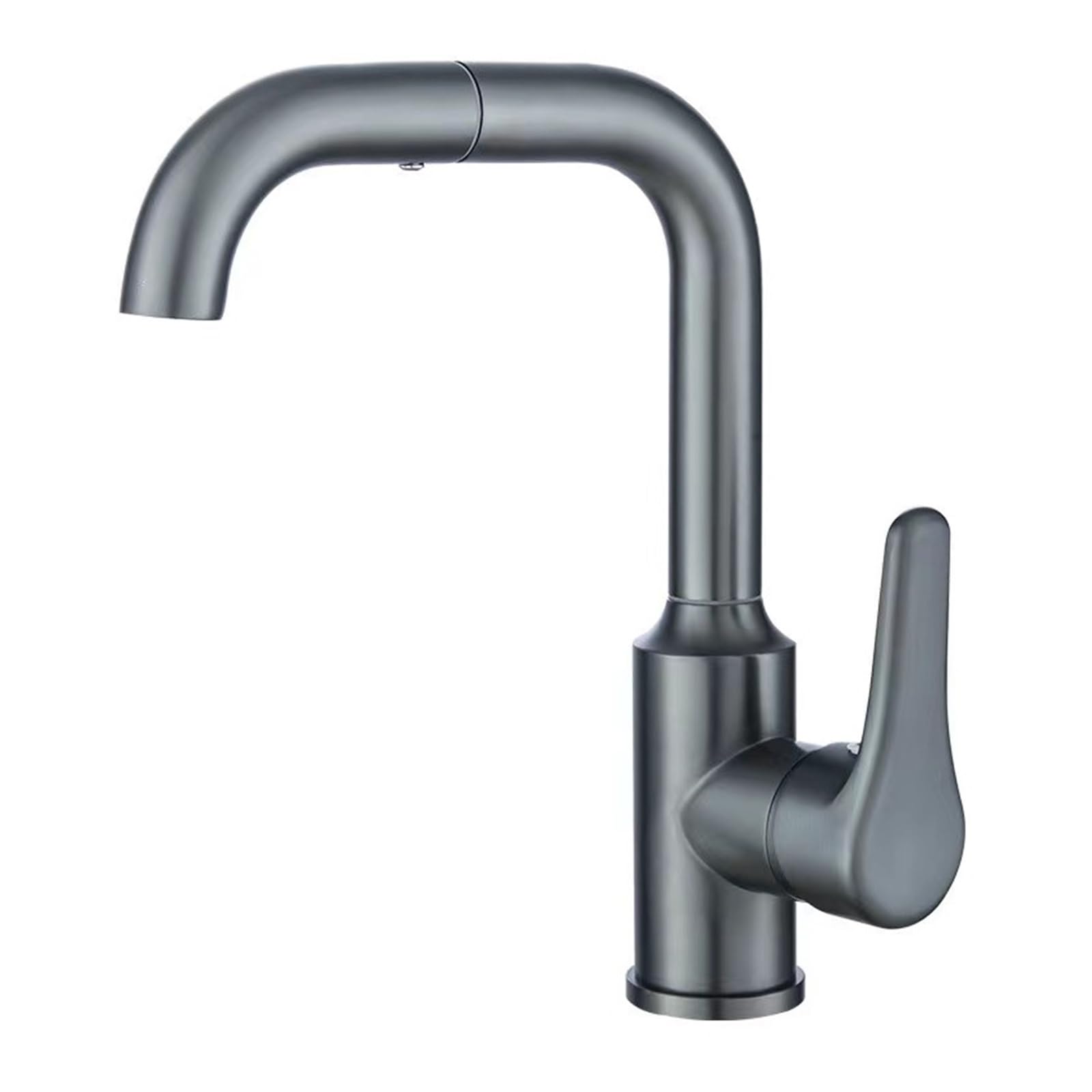 Robinet de lavabo anti calcaire mitigeur inox double cadran chaud et froid