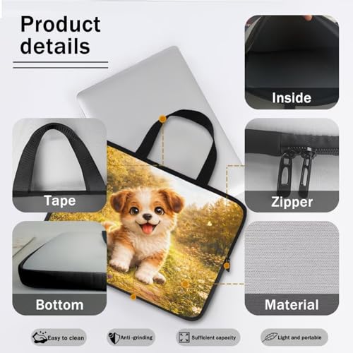 Funda ligera neopreno para portátil 12 pulgadas miniatura 7