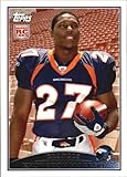 2009 Topps Football Rookie Card #390A Knowshon Moreno