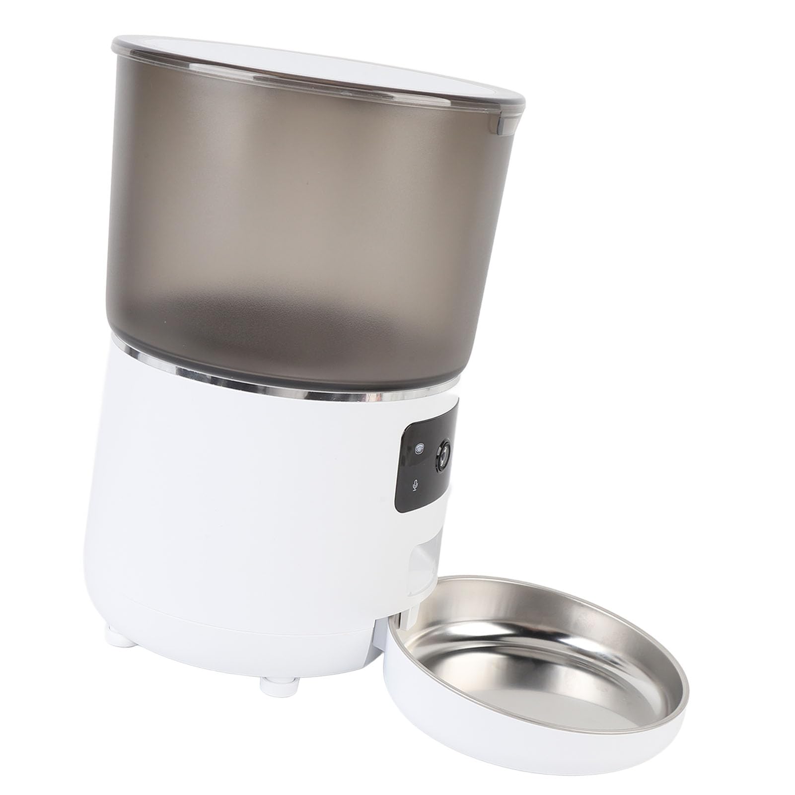 Aramox 4L Automatic Pet Feeder, App Controllato Alimentatore USB (WHITE)