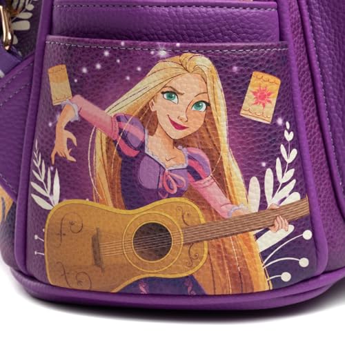 Image of Wondapop Disney Tangled Rapunzel 11 inch Vegan Leather Fashion Mini Backpack