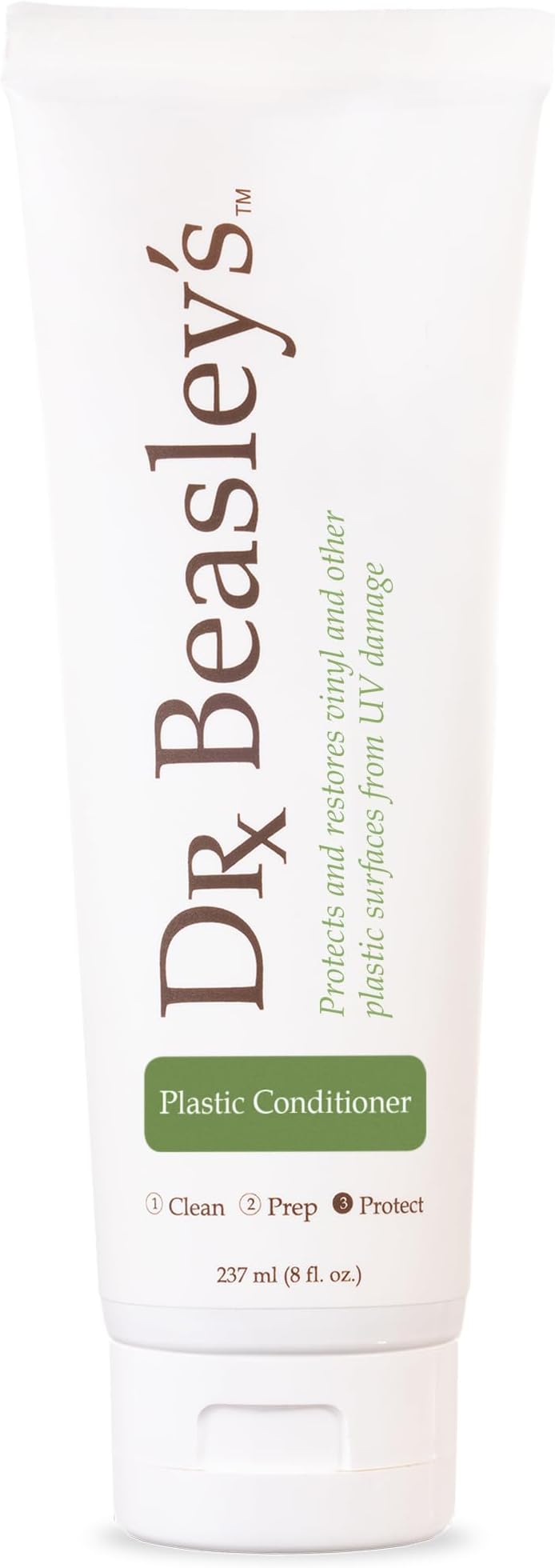 Plastic Conditioner - 8 oz., Restores Color and Moisture, Shields Against UV Damage, Works on Any Interior Plastic Surface