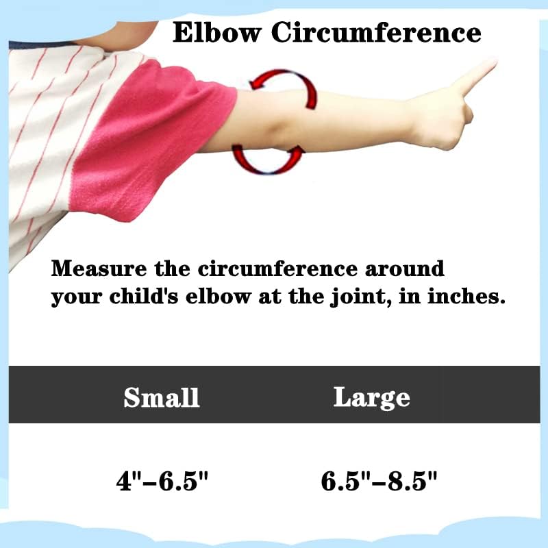 Elbow Immobilizer Splint & Arm Restraint Wrap for Babies Kids-Stop HAND-TO-FACE habits Stop Thumb Sucking Habit, Scratching Face, Pulling Hair (XSmall-1pc)