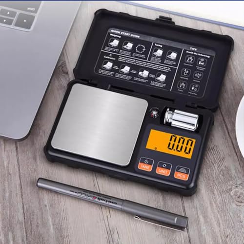 Báscula electrónica de alta precisión para joyas 50g-0.001g miniatura 4