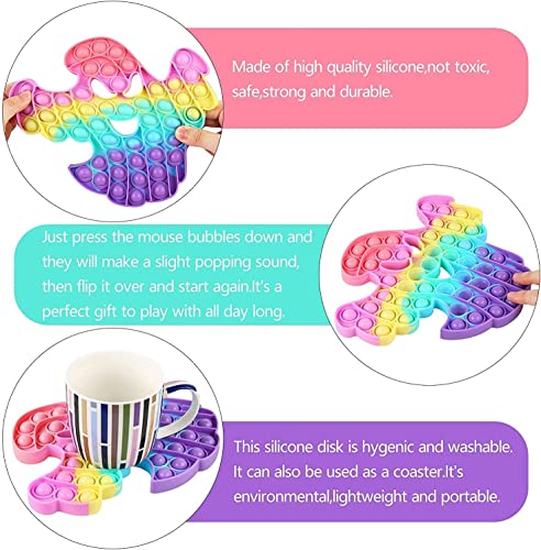 Aheye 3 Pack Halloween Pop Fidget Toys Packs For Kids Girls Boys Halloween Party Favors Halloween Treat Bags Gifts Stress Relief… #TOP1