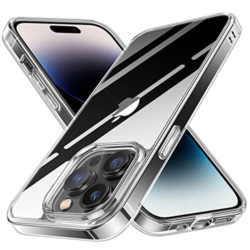 Amazon.co.jp: NIMASO iPhone 14 Pro Max 用 ケース クリア 背面 強化