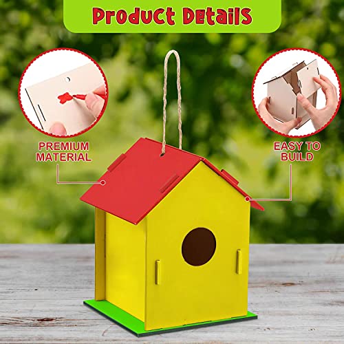 Casetta uccellini da costruire,2 casetta per