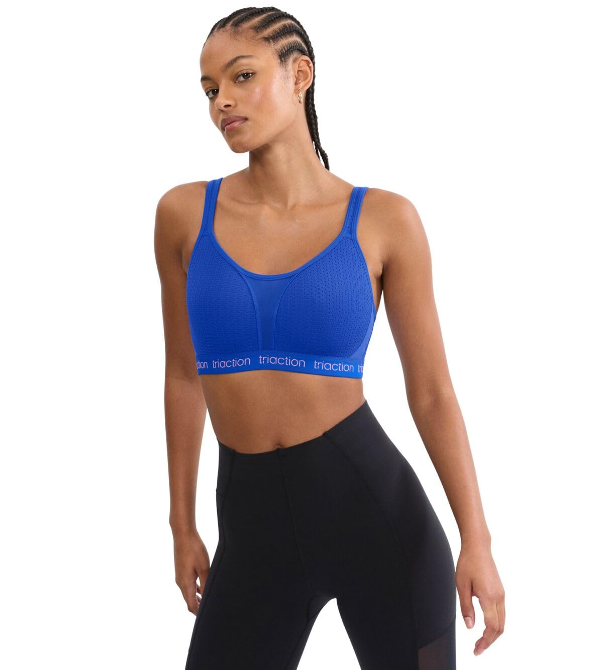 Triumph Women's Triaction Energy Lite P Ex Bra, Racing Blue, 42C