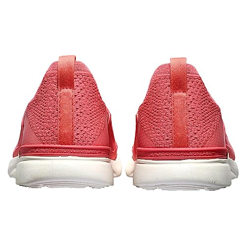 Athletic Propulsion Labs Women's Techloom Bliss Shoe, Fire Coral/Ivory, 8.52
