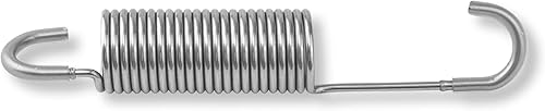 Miniatura 4 de Muelle de tensión de repuesto para sofá reclinable de 4-1/2 pulgadas, estilo de gancho de cuello largo