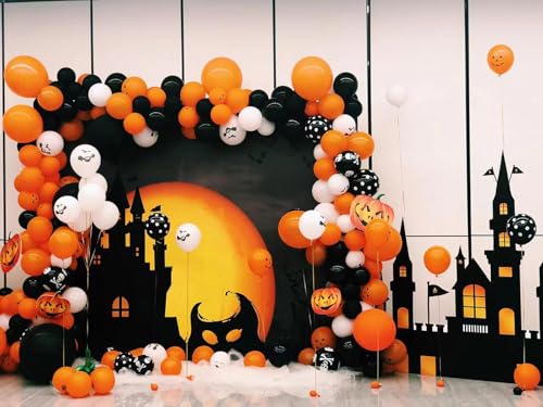 Image of 10 Inch Black Balloons, 100 Pcs Latex Helium Balloons for Kid's Birthday Party Baby Shower Wedding Graduation Graduation Party Decorations