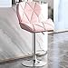SZYW Tabourets De Bar Rotation De 360 Degrés Tabouret De Comptoir Hauteur Réglable Chaise De Bar avec Repose-Pieds Et Dossiers Lot De 1