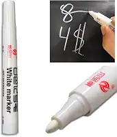 Giz Liquido Marcador Branco Quadro Vidro Espelho Acrílico 2.0mm (1)