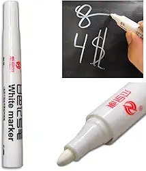 Giz Liquido Marcador Branco Quadro Vidro Espelho Acrílico 2.0mm (1)