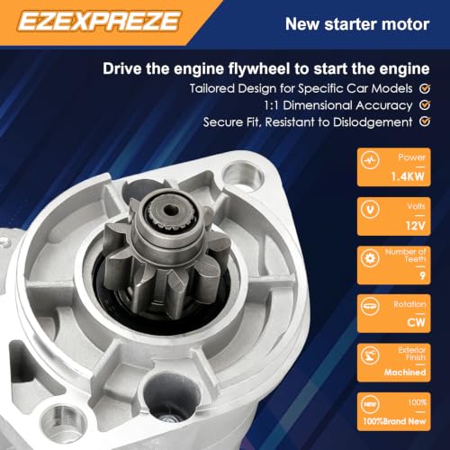 Image of Ezexpreze Starter for Kubota L2850 L295 L3250 L3450 L3600 L3650 L3710