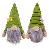 wichtelpfad feldberg SCHÖNES GESCHENK - Grün Wichtel ist eine perfekte Dekoration für Ihr Haus und Sie können ihn überall stellen, wie z.B., im Wohnzimmer, am Kamin, auf der Küchenarbeitsplatte, Esstisch, Nachttisch usw. Es ist auch ein tolles sommergeschenk für Gnomensammler, Freunde, Familie, Kollege, Nachbarn und Kinder.
