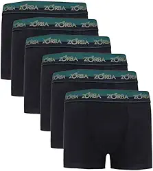 Cueca Zorba Boxer Max 702 Azul Marinho