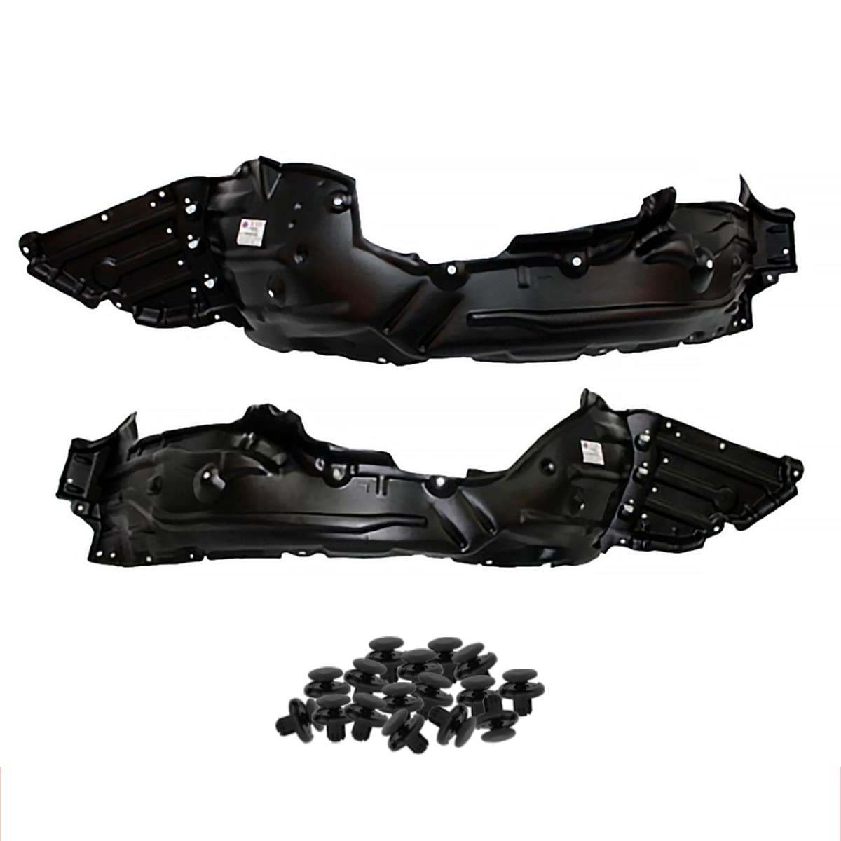Amazon.com: Parts N Go Fender Liner Set w/Clips For 2020-2021
