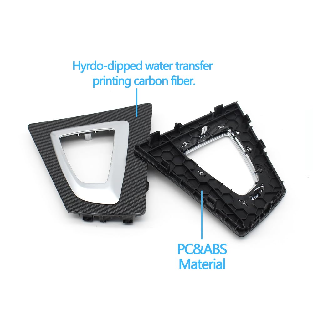 Amazon.com: Cakievro LHD Car Gear Shift Selector Trim Cover 