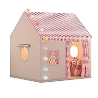 Play Tent for Girls; with Multi-Coloured Ball Lights and Toy Rainbow Frog. 120 cm wide., 105 cm deep, 128 cm high. Toys for 3 4 5 6 7 Year Old Girls.; Kids Tents Children's Playhouse. Play Tents