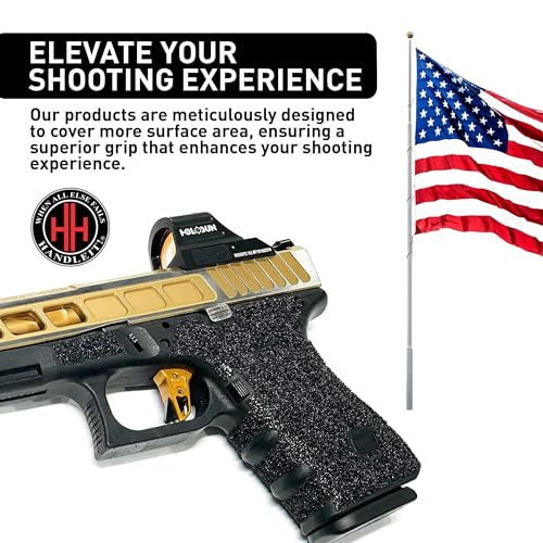 Handleitgrips Edge Series Gun Grip Enhancement Kit for Glock 19/23 Gen 3 - Thumbnail 3
