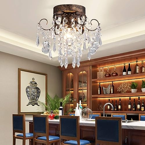 Plafones de cristal de lujo para un dormitorio elegante 6