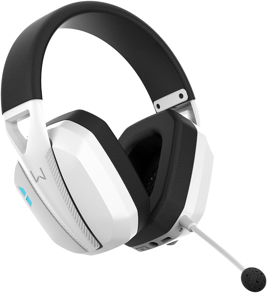 Headset Warrior sem Fio Balder Tri Mode Branco – PH703