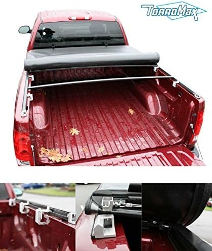 TONNOMAX TC-MLR21 SOFT ROLL UP TONNEAU COVER FOR FORD F-150 SUPERCREW CAB 5.5FT BED 2004-2014 by TonnoMax