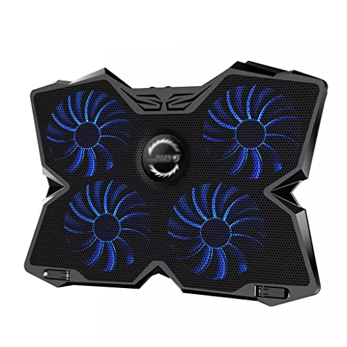 Base enfriadora para laptop con cuatro ventiladores miniatura 1